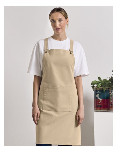 PRE-PR129-Cross Back Barista Bib Apron 2